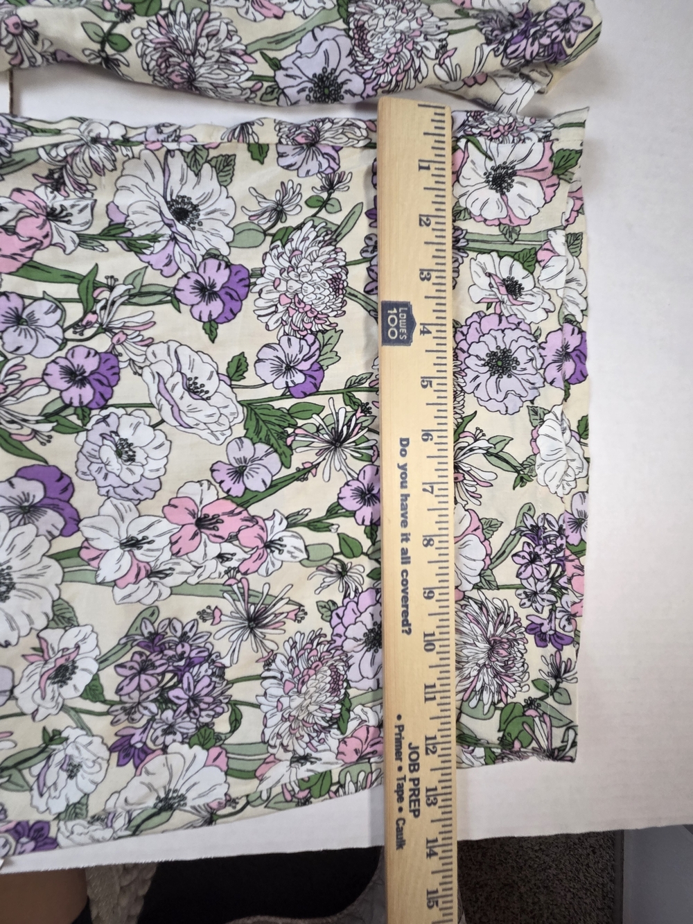 Ivy City Co Lavender & Cream Floral Cropped Wide-Leg Pants - Picture 3 of 11